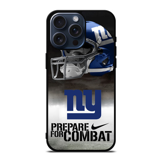 NEW YORK GIANTS PREPARE FOR COMBAT iPhone 15 Pro Max Case Cover