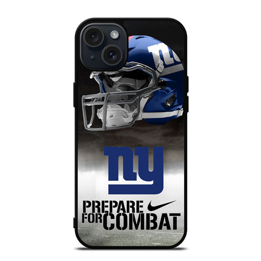 NEW YORK GIANTS PREPARE FOR COMBAT iPhone 15 Plus Case Cover