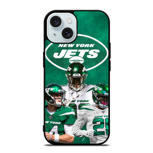 NEW YORK JETS NFL TEAM 1 iPhone 15 Case Cover