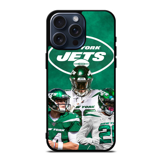 NEW YORK JETS NFL TEAM 1 iPhone 15 Pro Max Case Cover