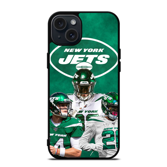NEW YORK JETS NFL TEAM 1 iPhone 15 Plus Case Cover