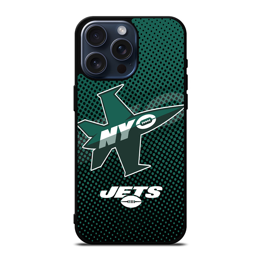NEW YORK JETS NFL TEAM 3 iPhone 15 Pro Max Case Cover