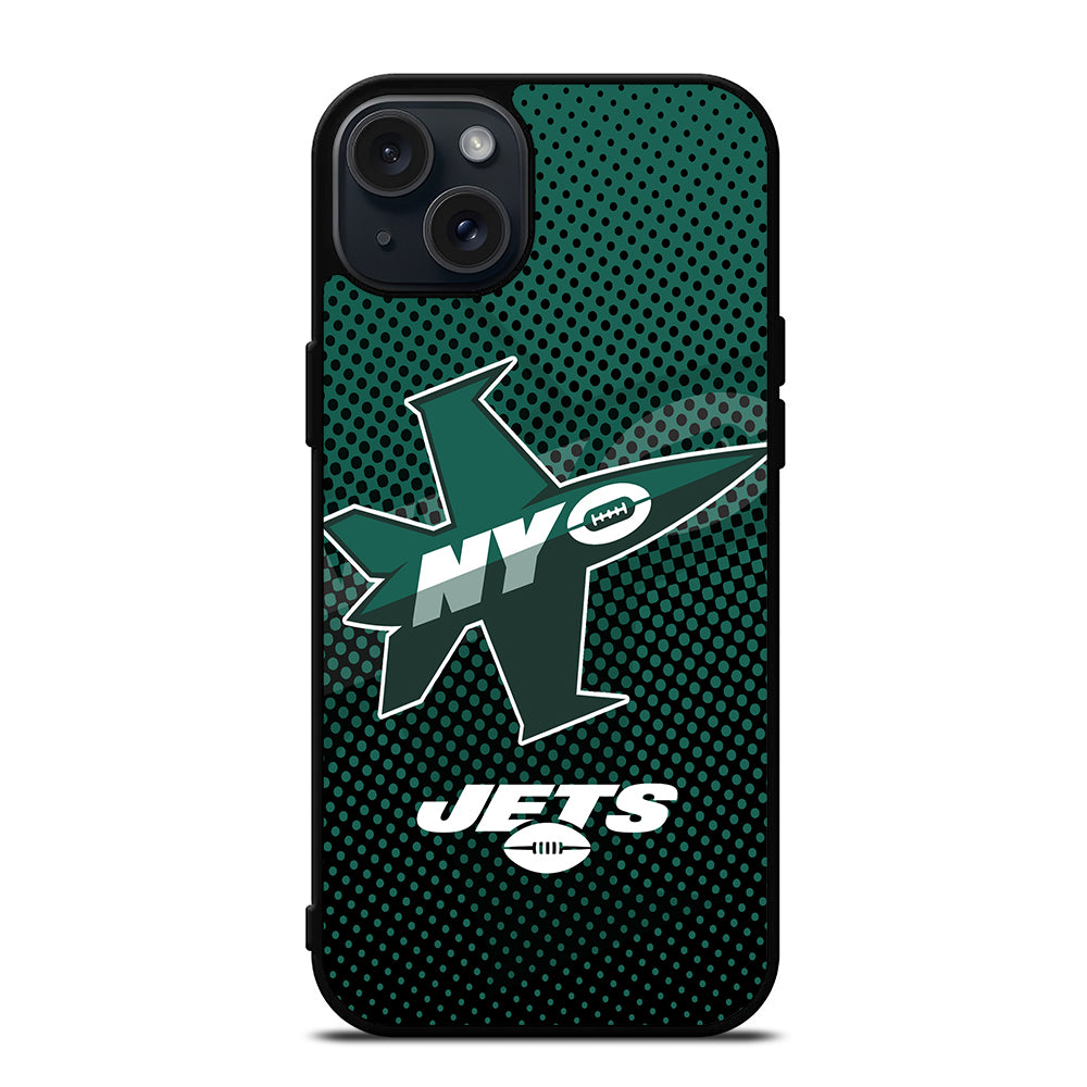 NEW YORK JETS NFL TEAM 3 iPhone 15 Plus Case Cover