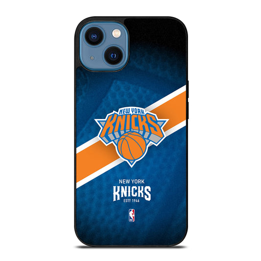 NEW YORK KNICKS LOGO NBA 1 iPhone 14 Case Cover