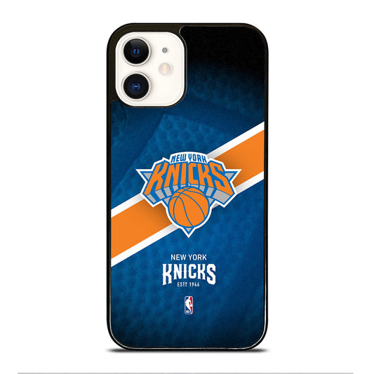 NEW YORK KNICKS LOGO NBA 1 iPhone 12 Case Cover