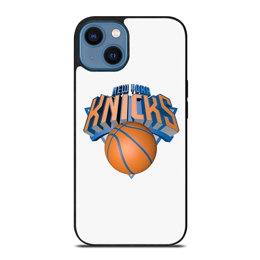 NEW YORK KNICKS LOGO NBA 3 iPhone 14 Case Cover
