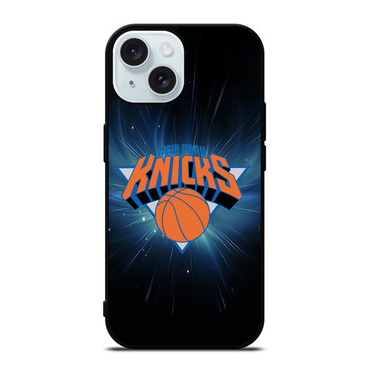 NEW YORK KNICKS NBA LOGO iPhone 15 Case Cover