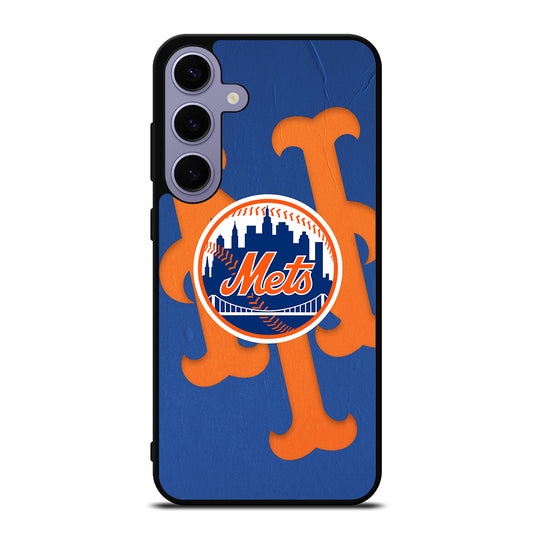 NEW YORK METS LOGO BASEBALL 1 Samsung Galaxy S24 Plus Case Cover