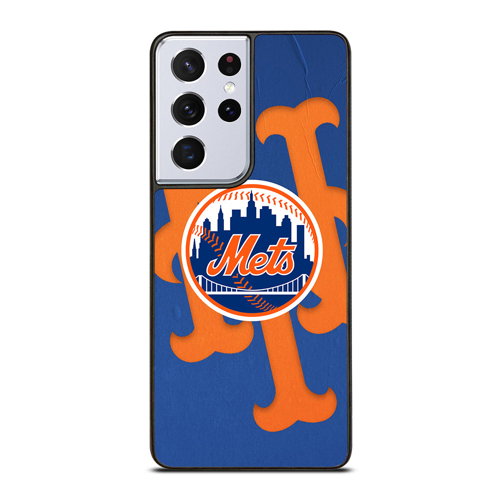 NEW YORK METS LOGO BASEBALL 1 Samsung Galaxy S21 Ultra Case Cover