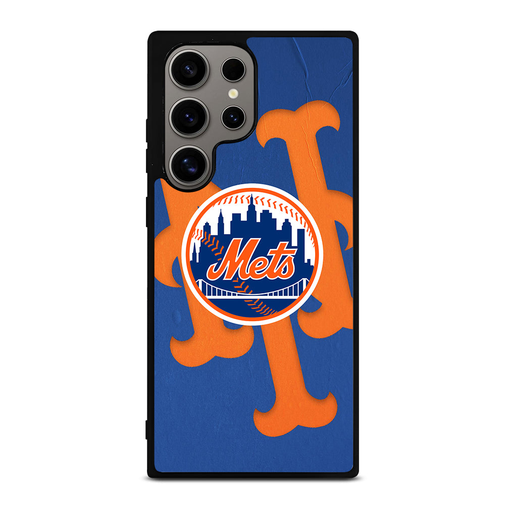 NEW YORK METS LOGO BASEBALL 1 Samsung Galaxy S24 Ultra Case Cover