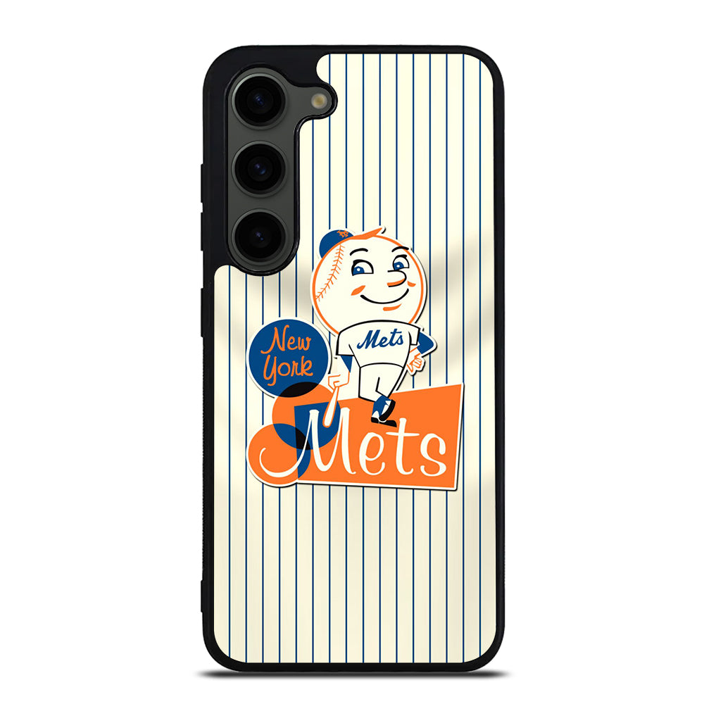 NEW YORK METS LOGO BASEBALL 2 Samsung Galaxy S23 Plus Case Cover
