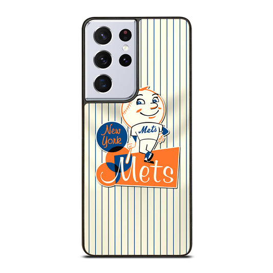 NEW YORK METS LOGO BASEBALL 2 Samsung Galaxy S21 Ultra Case Cover