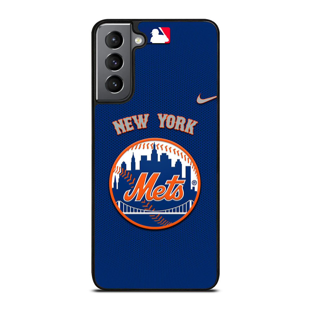 NEW YORK METS LOGO BASEBALL 3 Samsung Galaxy S21 Plus Case Cover