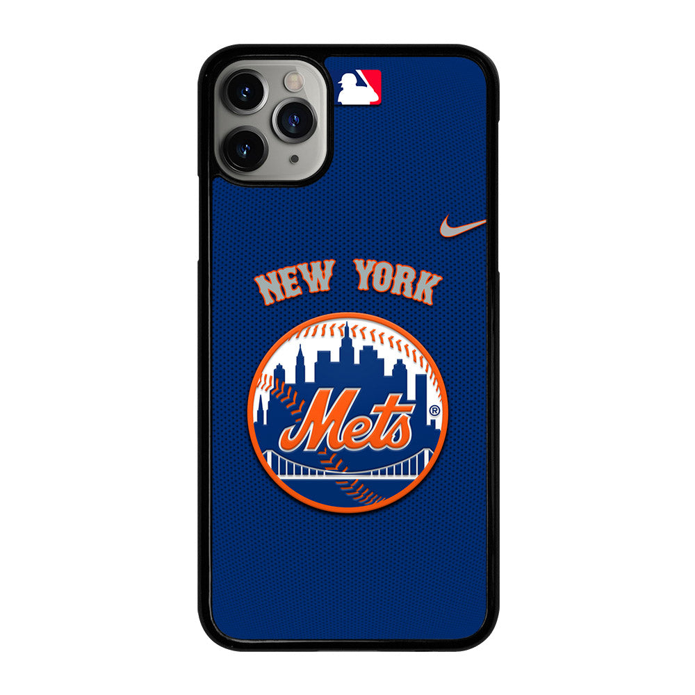 NEW YORK METS LOGO BASEBALL 3 iPhone 11 Pro Max Case Cover