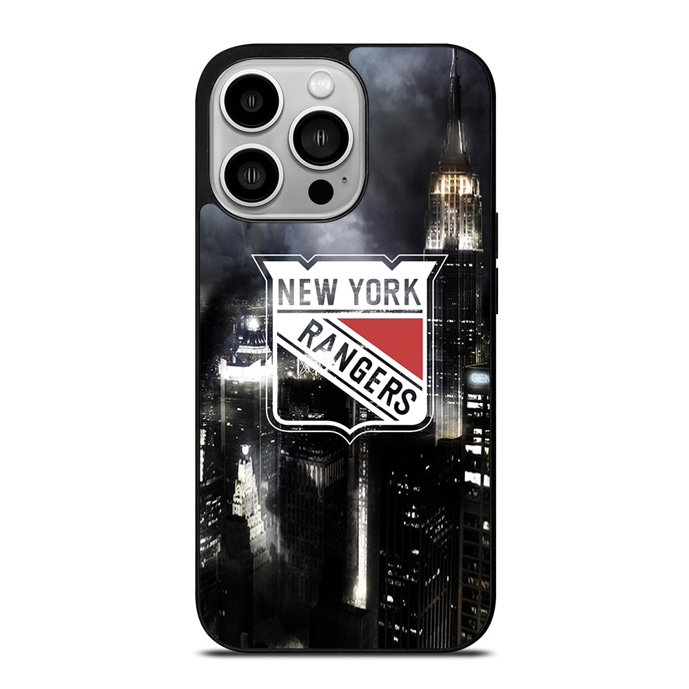 NEW YORK RANGERS CITY LOGO iPhone 14 Pro Case Cover