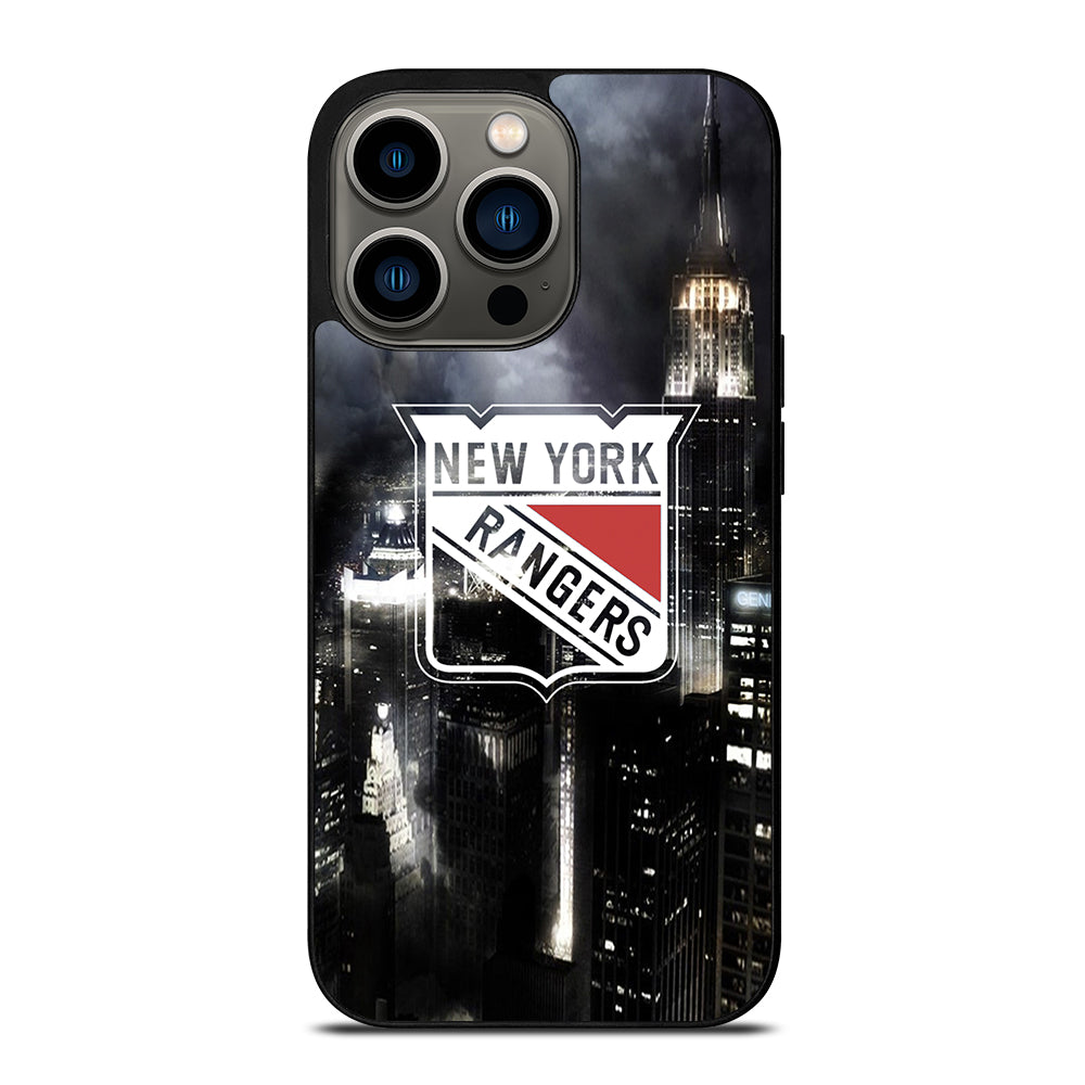 NEW YORK RANGERS CITY LOGO iPhone 13 Pro Case Cover