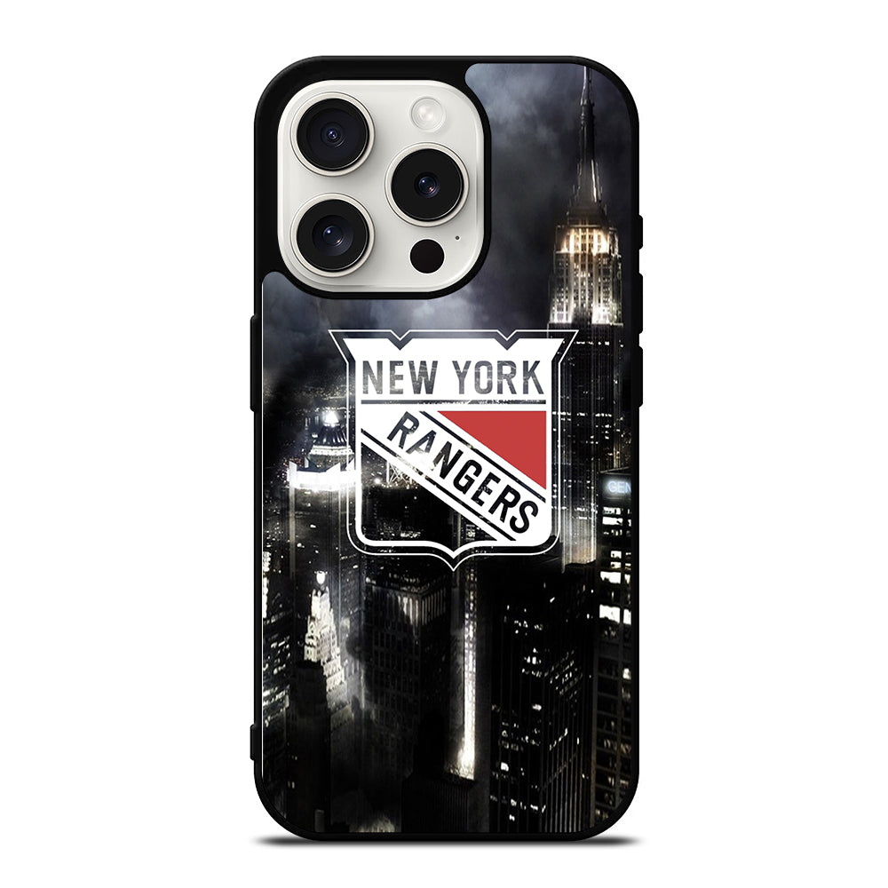 NEW YORK RANGERS CITY LOGO iPhone 15 Pro Case Cover