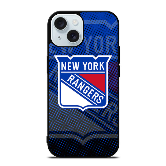 NEW YORK RANGERS HOCKEY NHL 2 iPhone 15 Case Cover