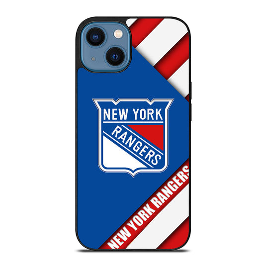 NEW YORK RANGERS HOCKEY NHL iPhone 14 Case Cover