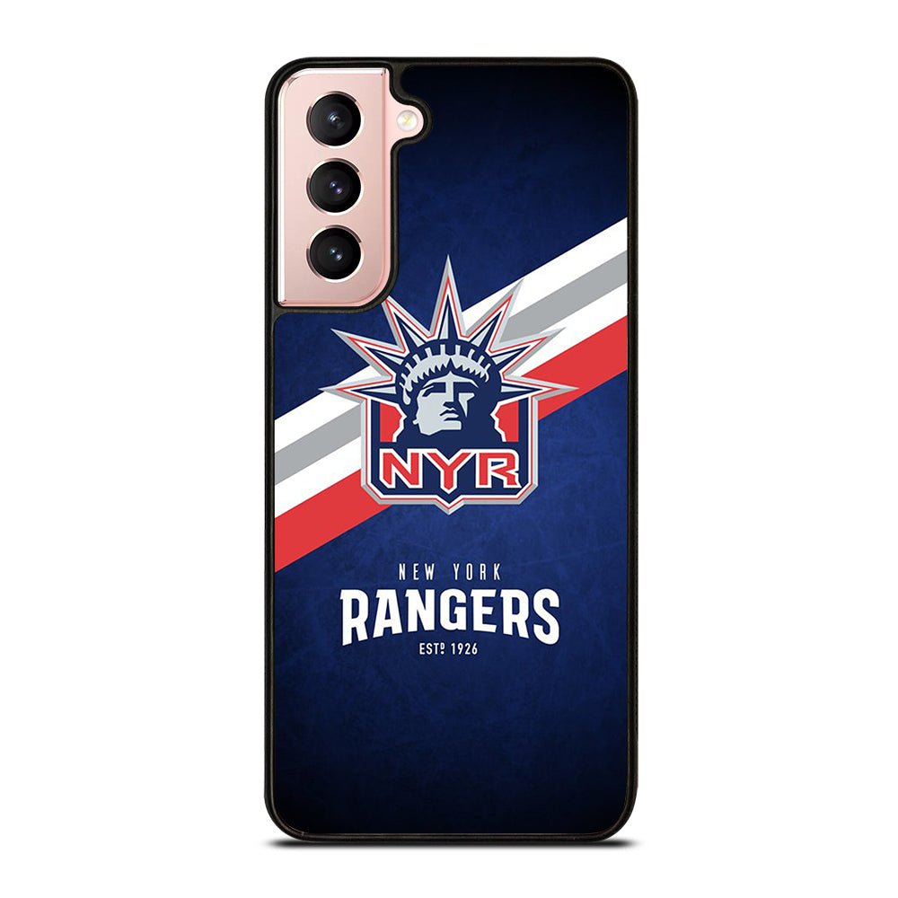 NEW YORK RANGERS LOGO HOCKEY 1 Samsung Galaxy S21 Case Cover
