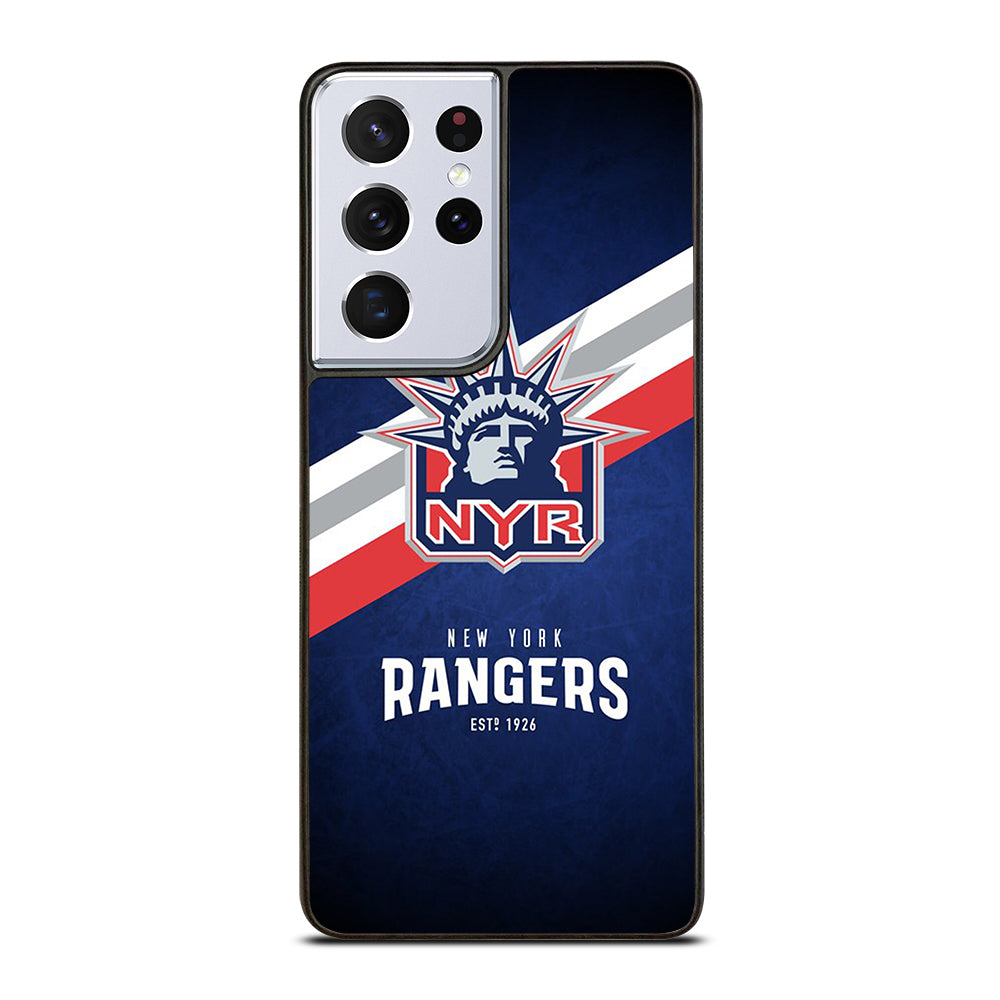 NEW YORK RANGERS LOGO HOCKEY 1 Samsung Galaxy S21 Ultra Case Cover