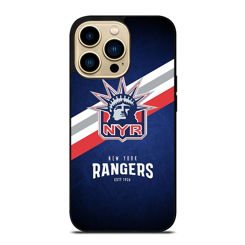 NEW YORK RANGERS LOGO HOCKEY 1 iPhone 14 Pro Max Case Cover