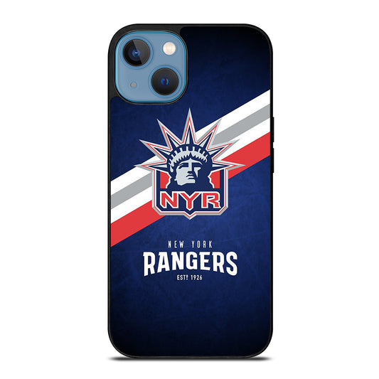 NEW YORK RANGERS LOGO HOCKEY 1 iPhone 13 Case Cover