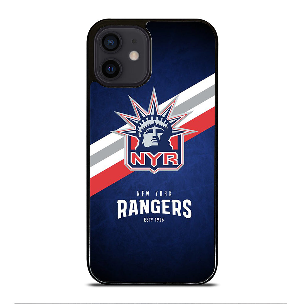 NEW YORK RANGERS LOGO HOCKEY 1 iPhone 12 Mini Case Cover