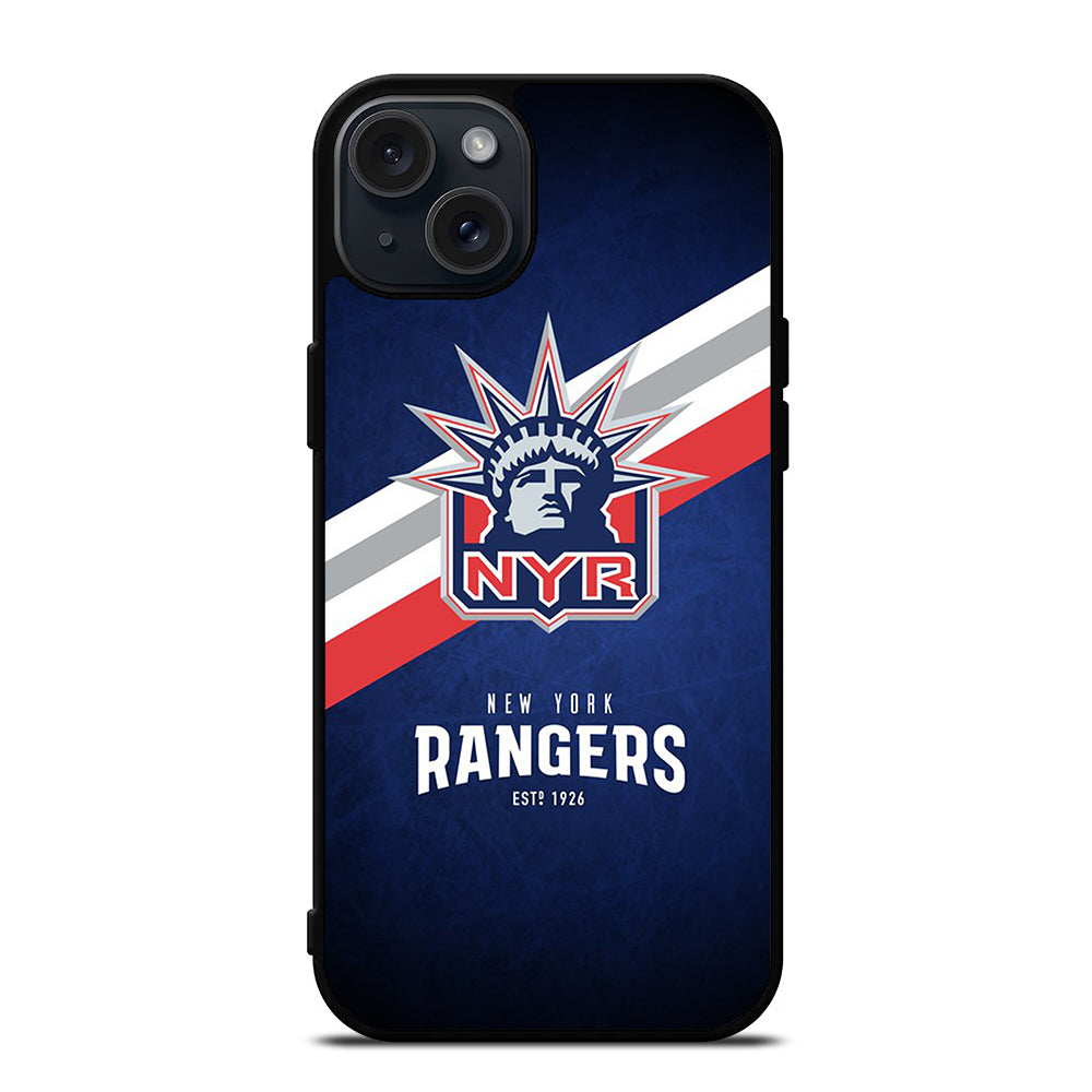 NEW YORK RANGERS LOGO HOCKEY 1 iPhone 15 Plus Case Cover