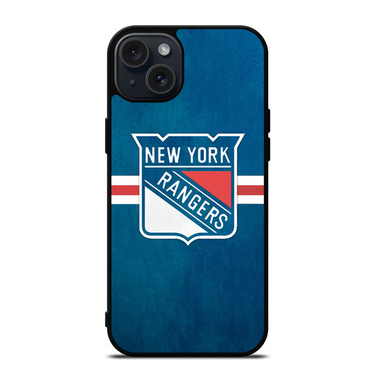 NEW YORK RANGERS LOGO HOCKEY 2 iPhone 15 Plus Case Cover