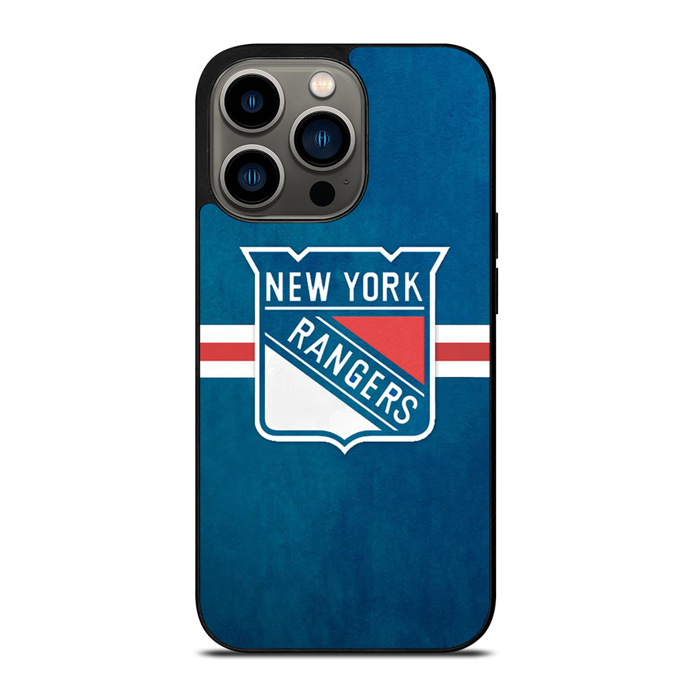 NEW YORK RANGERS LOGO HOCKEY 2 iPhone 13 Pro Case Cover