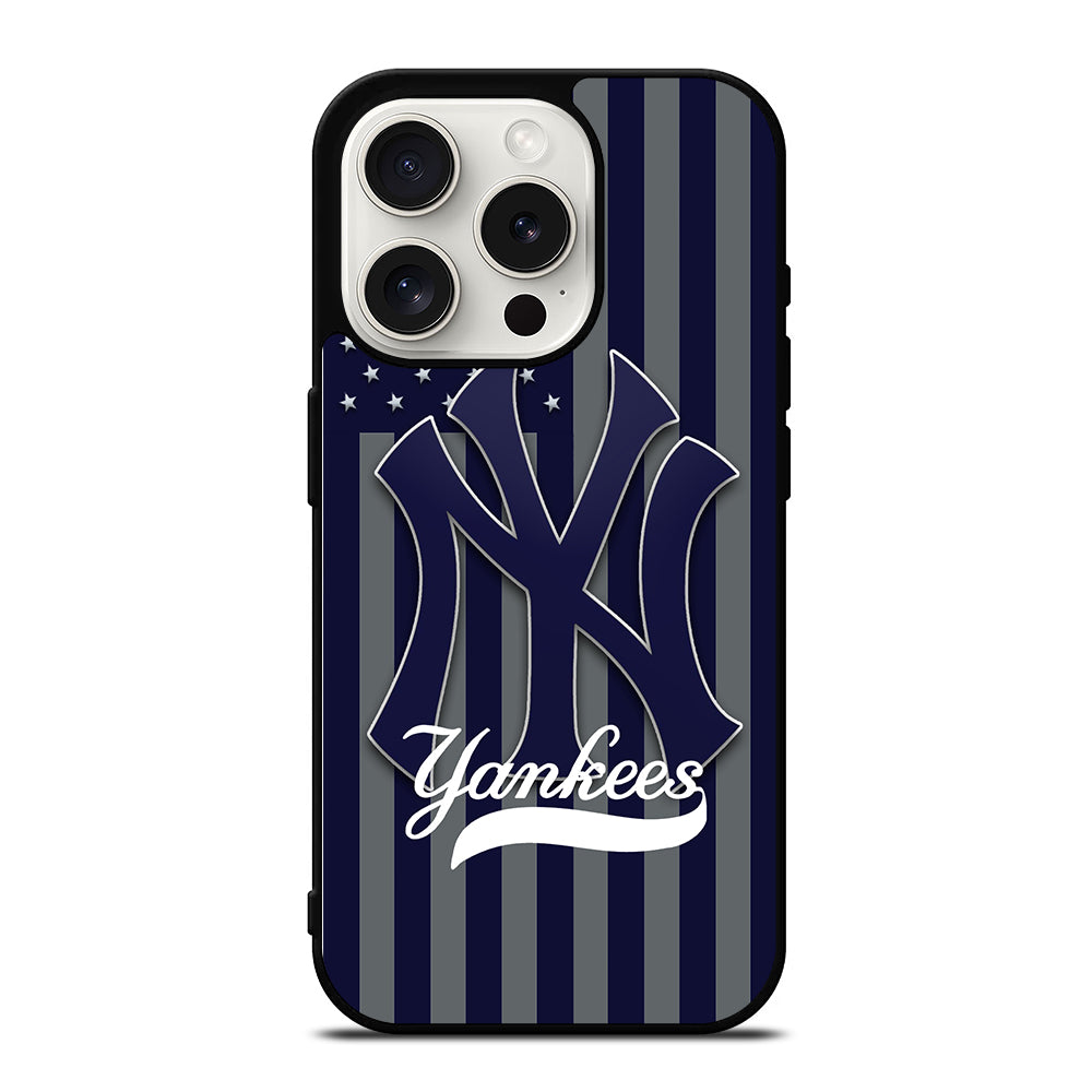 NEW YORK YANKEES MLB LOGO iPhone 15 Pro Case Cover