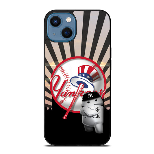 NEW YORK YANKEES MLB LOGO 3 iPhone 14 Case Cover