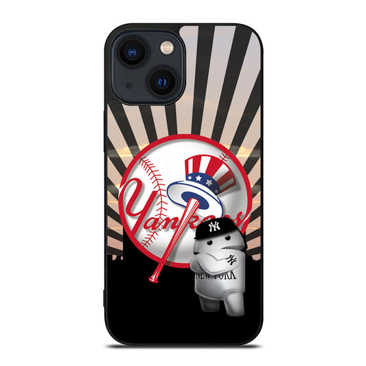 NEW YORK YANKEES MLB LOGO 3 iPhone 14 Plus Case Cover
