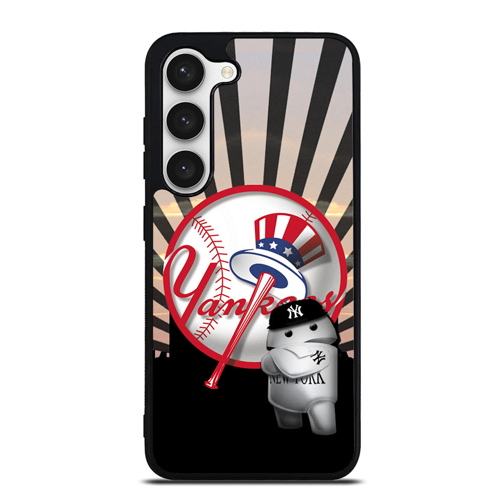 NEW YORK YANKEES MLB LOGO 3 Samsung Galaxy S23 Case Cover