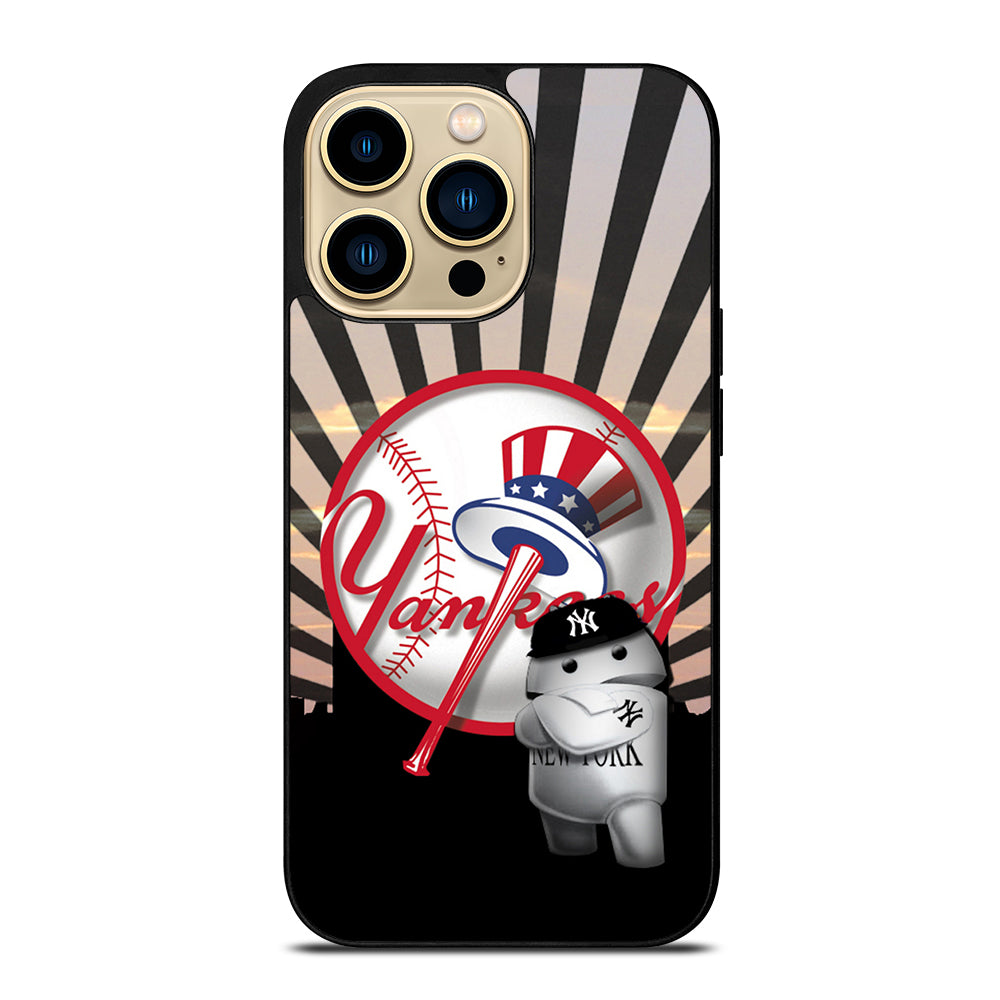 NEW YORK YANKEES MLB LOGO 3 iPhone 14 Pro Max Case Cover