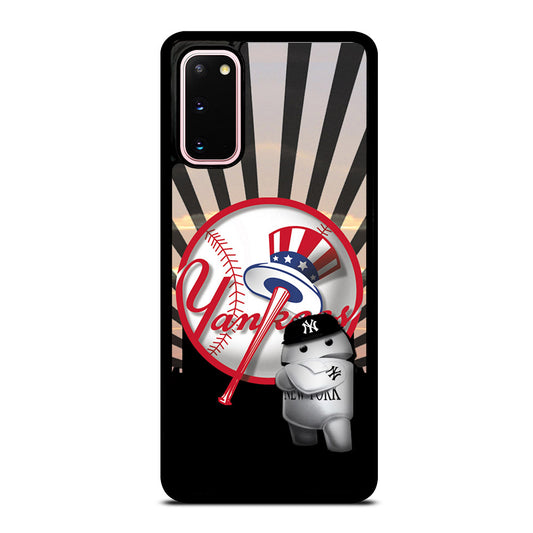 NEW YORK YANKEES MLB LOGO 3 Samsung Galaxy S20 Case Cover