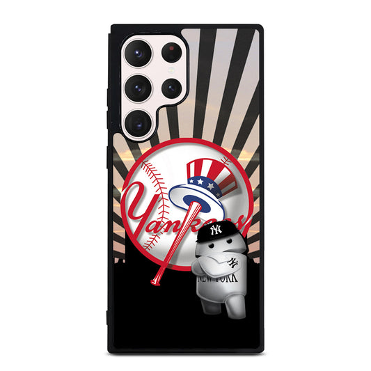 NEW YORK YANKEES MLB LOGO 3 Samsung Galaxy S23 Ultra Case Cover