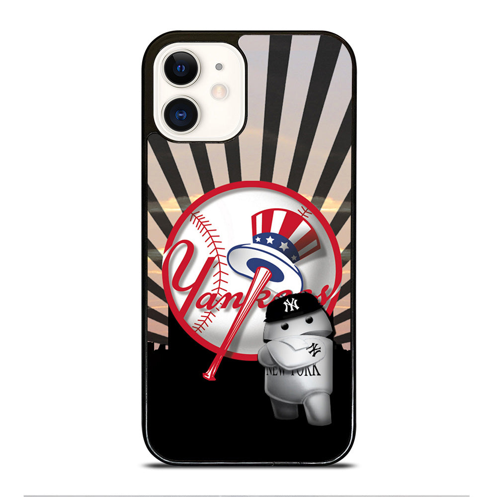 NEW YORK YANKEES MLB LOGO 3 iPhone 12 Case Cover