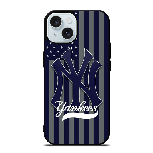 NEW YORK YANKEES MLB LOGO iPhone 15 Case Cover