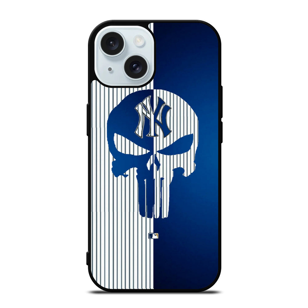 NEW YORK YANKEES PUNISHER iPhone 15 Case Cover