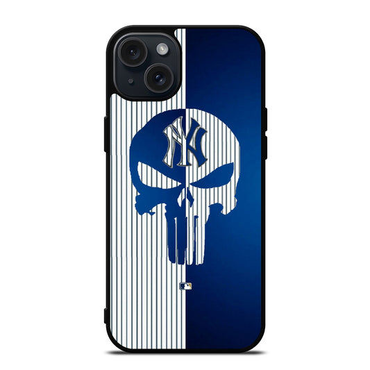 NEW YORK YANKEES PUNISHER iPhone 15 Plus Case Cover