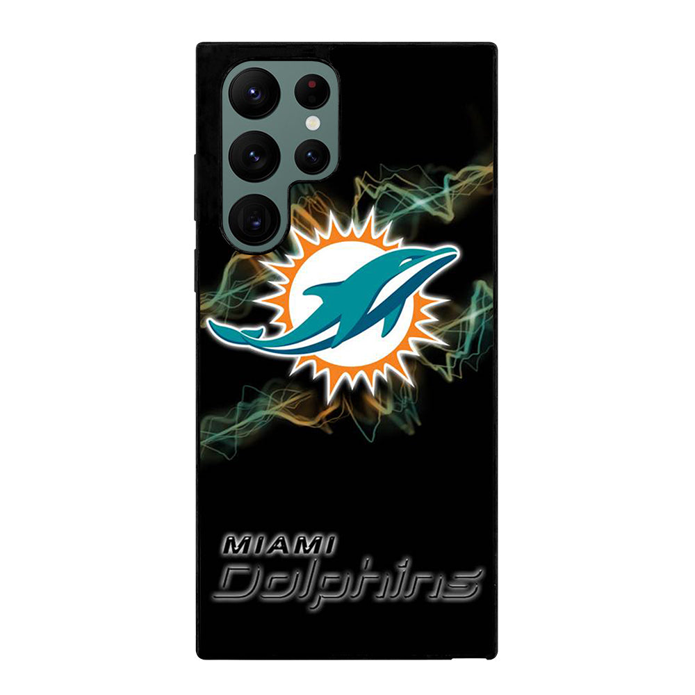 NFL MIAMI DOLPHINS LOGO 2 Samsung Galaxy S22 Ultra Case Cover