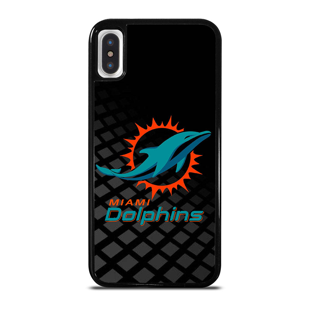 NFL MIAMI DOLPHINS LOGO 3 iPhone X / XS Case Cover