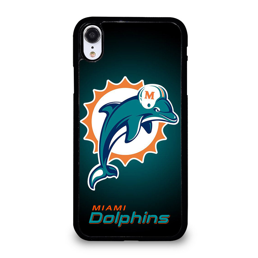 NFL MIAMI DOLPHINS LOGO 4 iPhone XR Case Cover