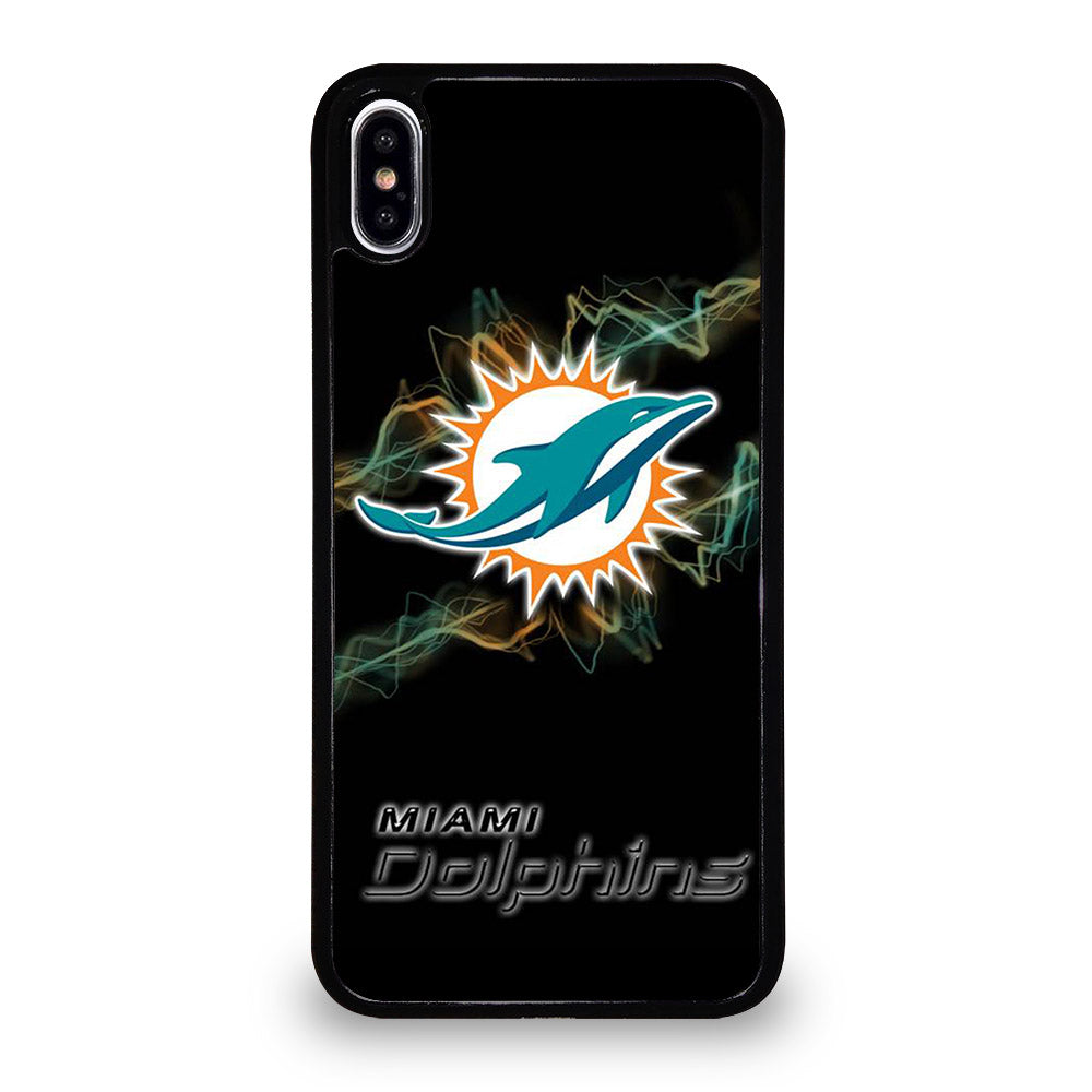 NFL MIAMI DOLPHINS LOGO iPhone XS Max Case Cover