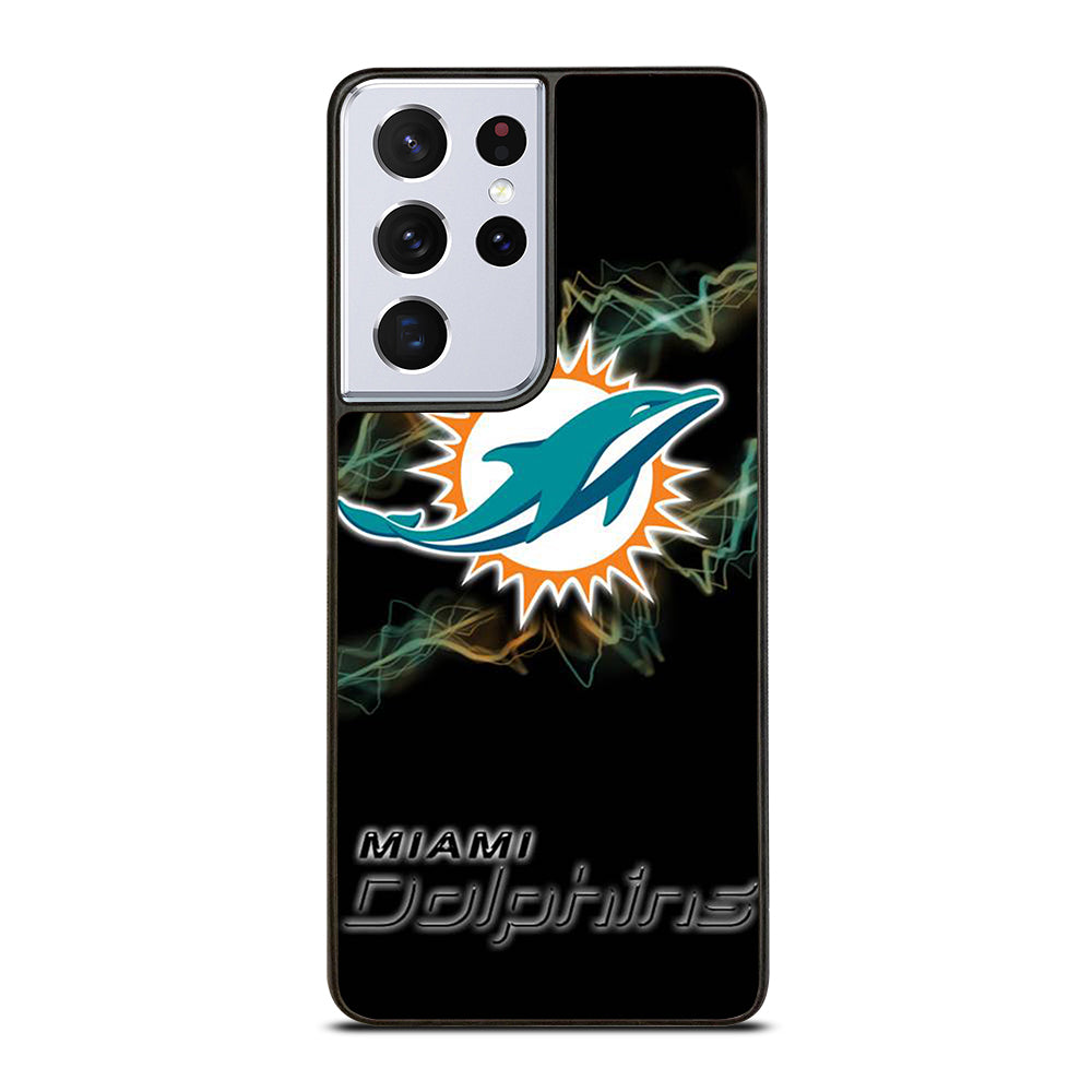 NFL MIAMI DOLPHINS LOGO 2 Samsung Galaxy S21 Ultra Case Cover