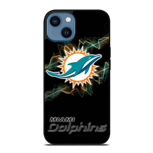 NFL MIAMI DOLPHINS LOGO 2 iPhone 14 Case Cover