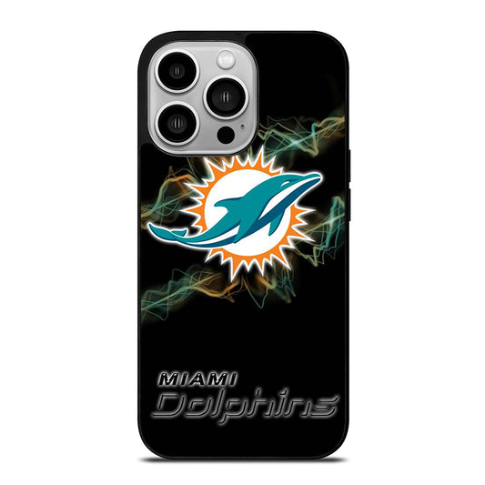NFL MIAMI DOLPHINS LOGO 2 iPhone 14 Pro Case Cover