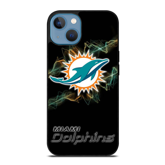 NFL MIAMI DOLPHINS LOGO 2 iPhone 13 Case Cover